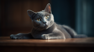 고양이 품종 - 러시안 블루 고양이